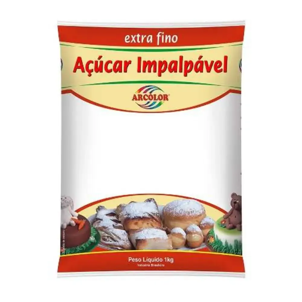 Acucar Impalpavel Arcolor 1kg