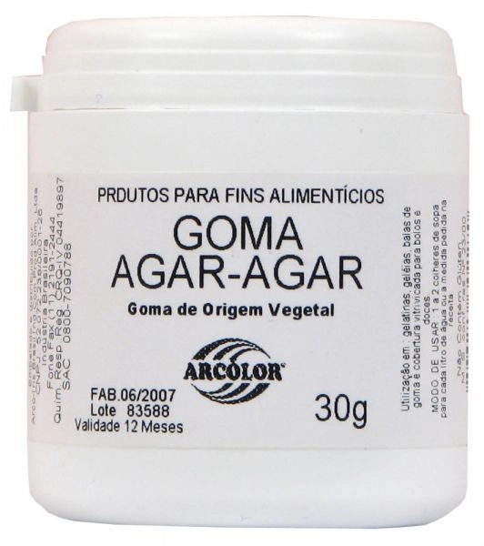 Goma Agar Agar Arcolor 30g