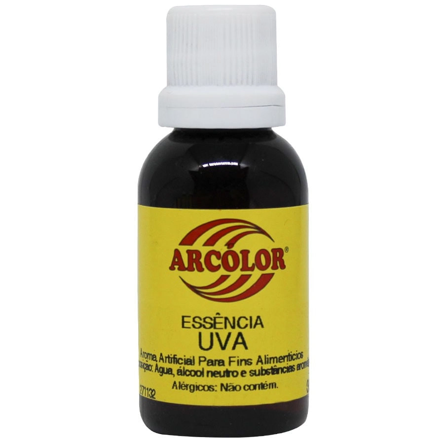 Essencia Sabor Uva 30ml Arcolor