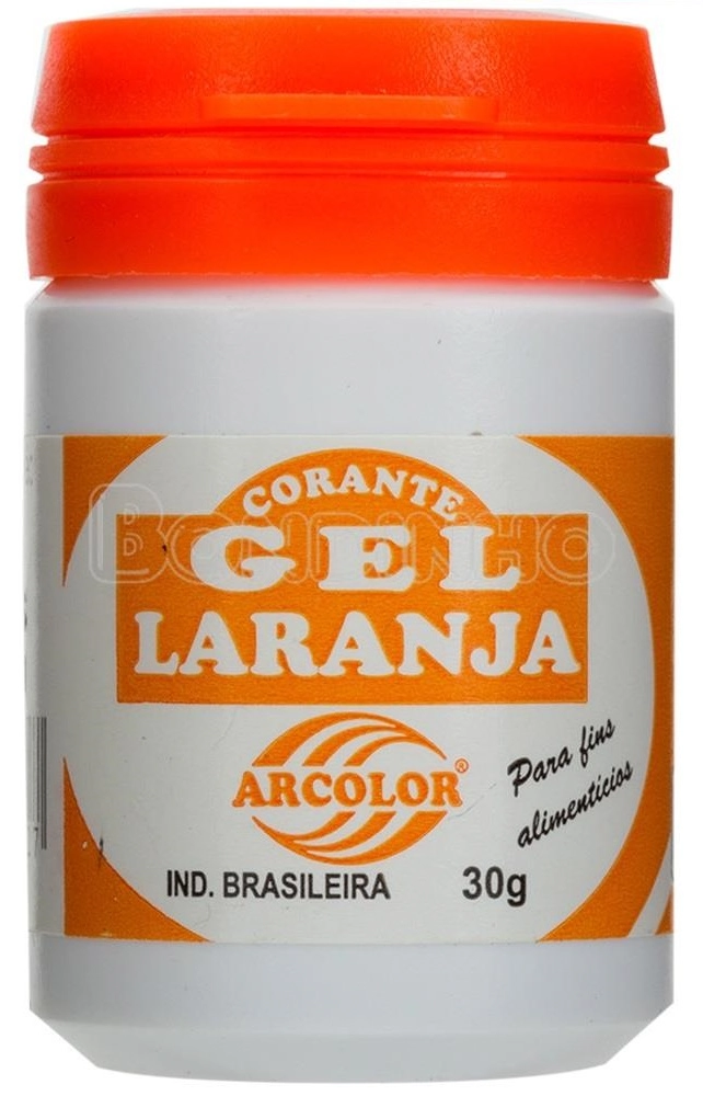 Corante Em Gel Arcolor Laranja 30ml