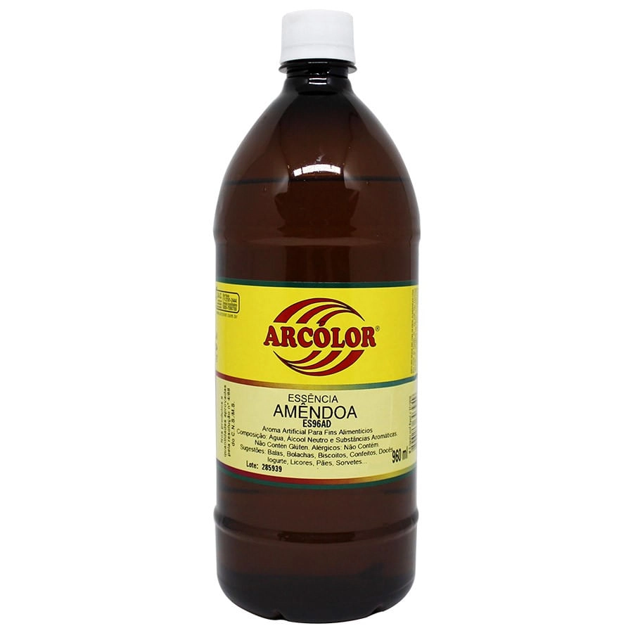 Essencia De Amendoa 960ml Arcolor