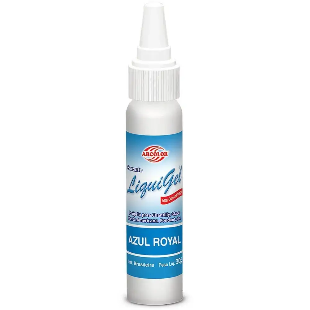 Corante Arcolor Liquigel Azul Royal 30g