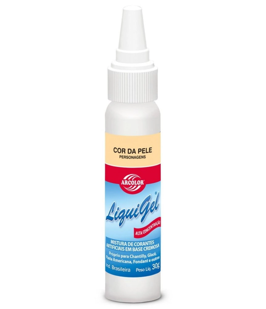 Corante Liquigel Arcolor Pele 30g