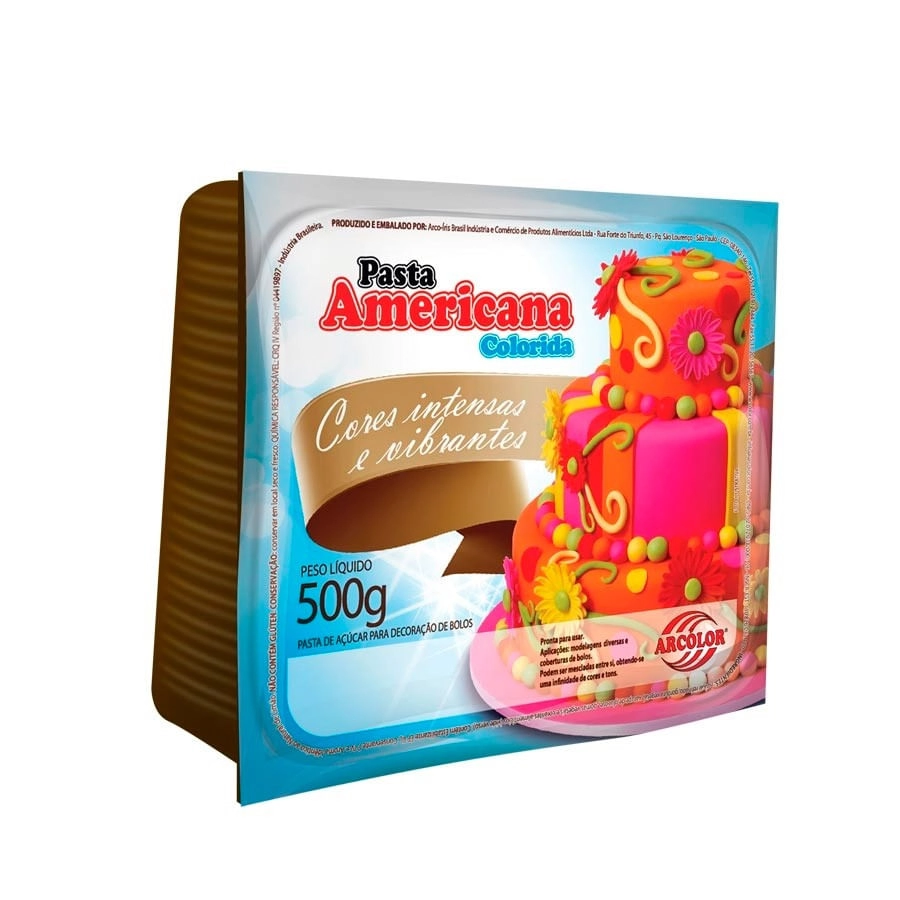 Pasta Americana Arcolor Vinho Mars 500g