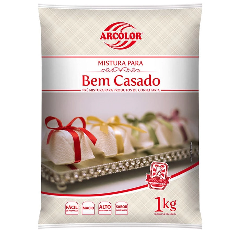 Mistura Bem Casado Arcolor 1kg