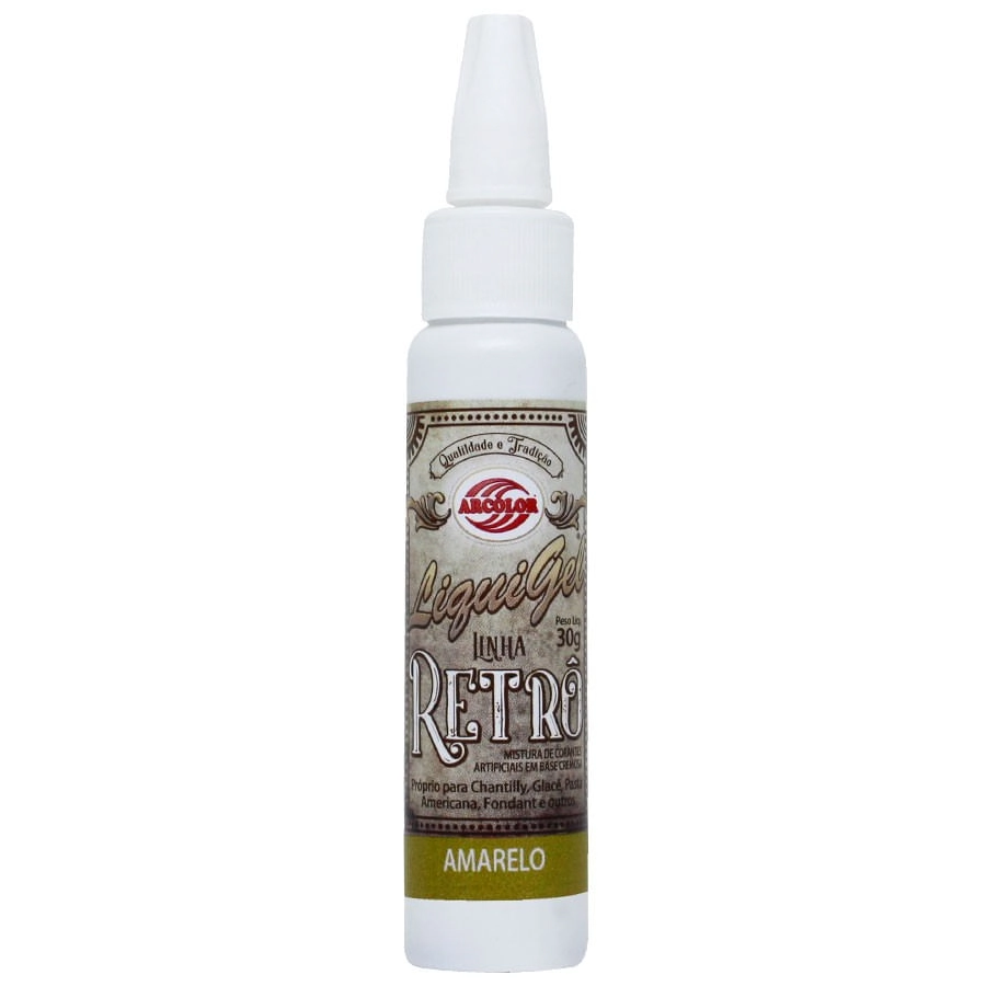 Corante Liquigel Amar Retro 30g Arcolor