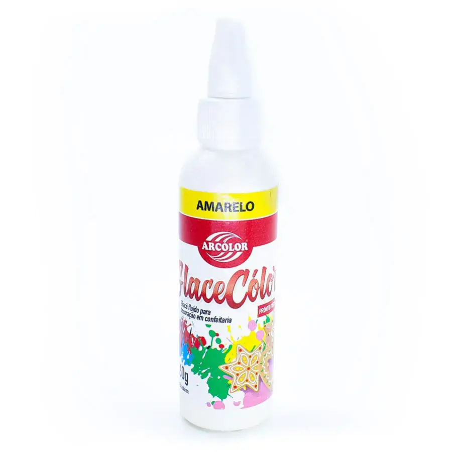 Glacecolor Amarelo 60g Arcoiris