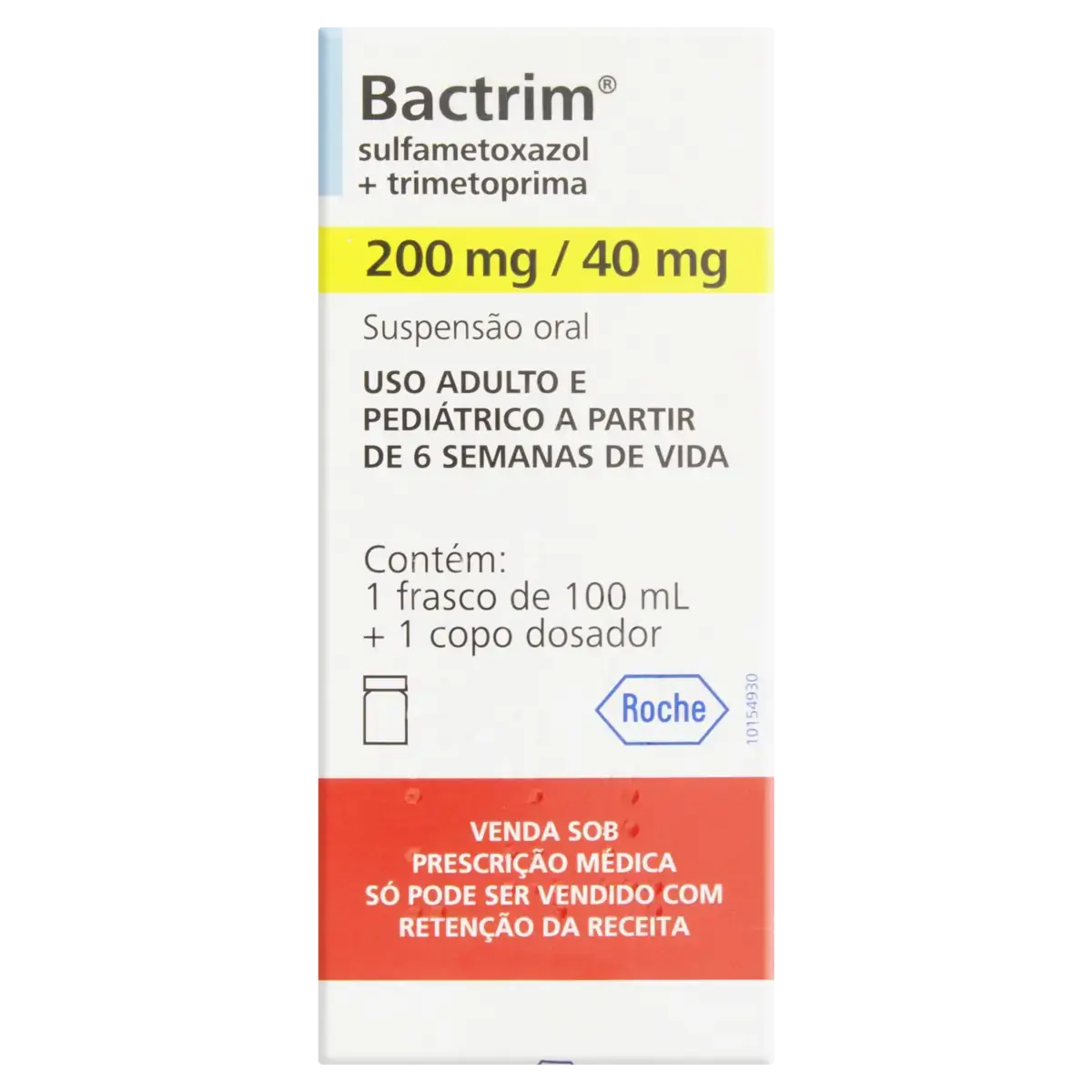 Bactrim Roche Caixa 100ml Copo Dosador
