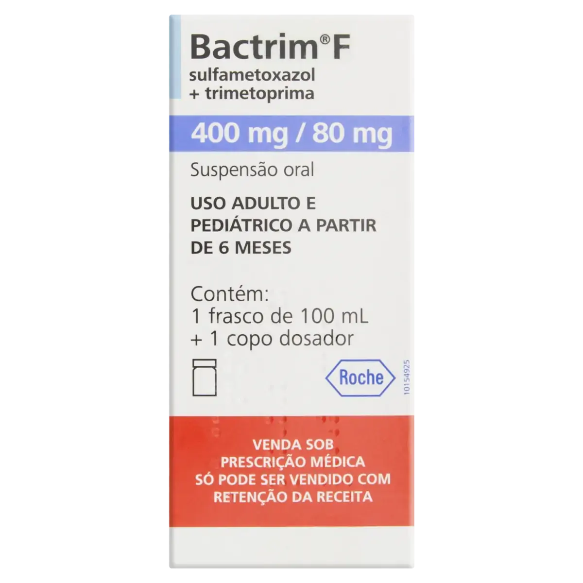 Bactrim F Roche Caixa 100ml Copo Dosador