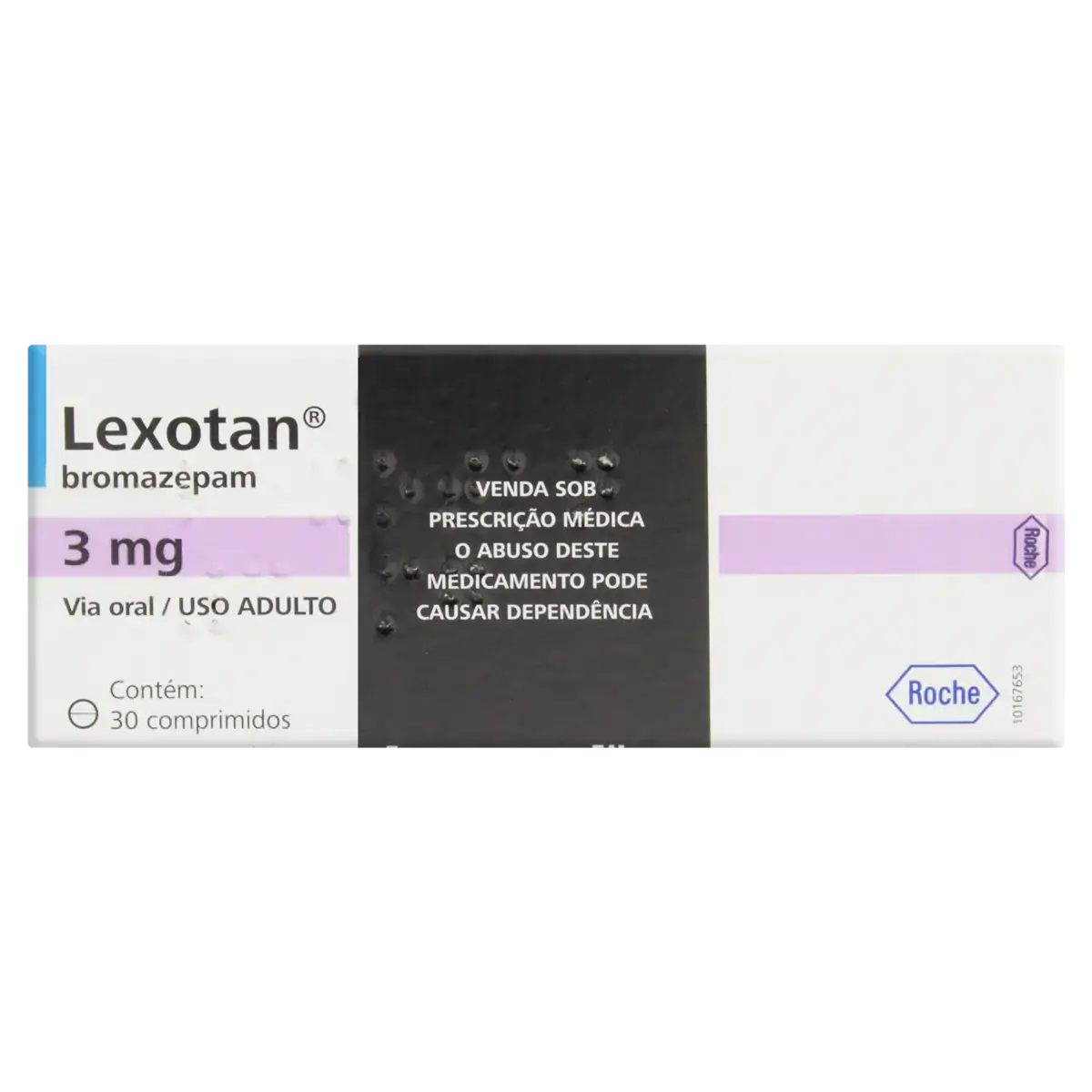 Lexotan 3mg Roche Caixa 30 Comprimidos