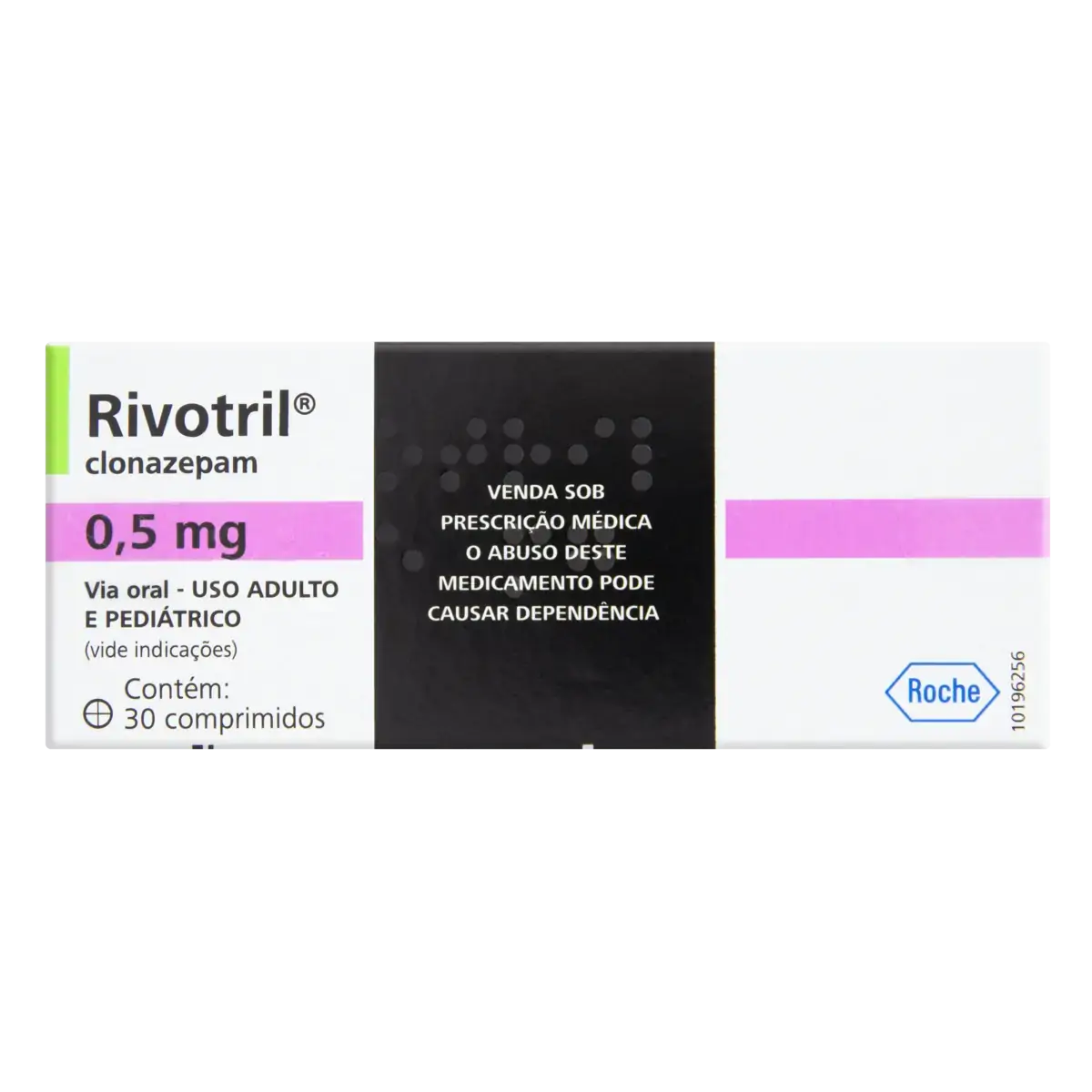 Rivotril 0,5mg Roche Caixa 30 Comprimidos