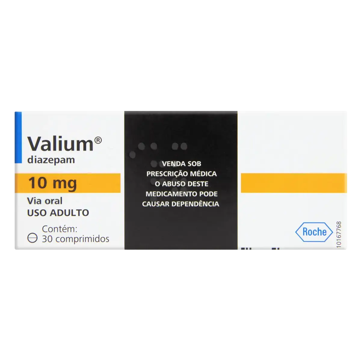 Valium 10mg Roche Caixa 30 Comprimidos