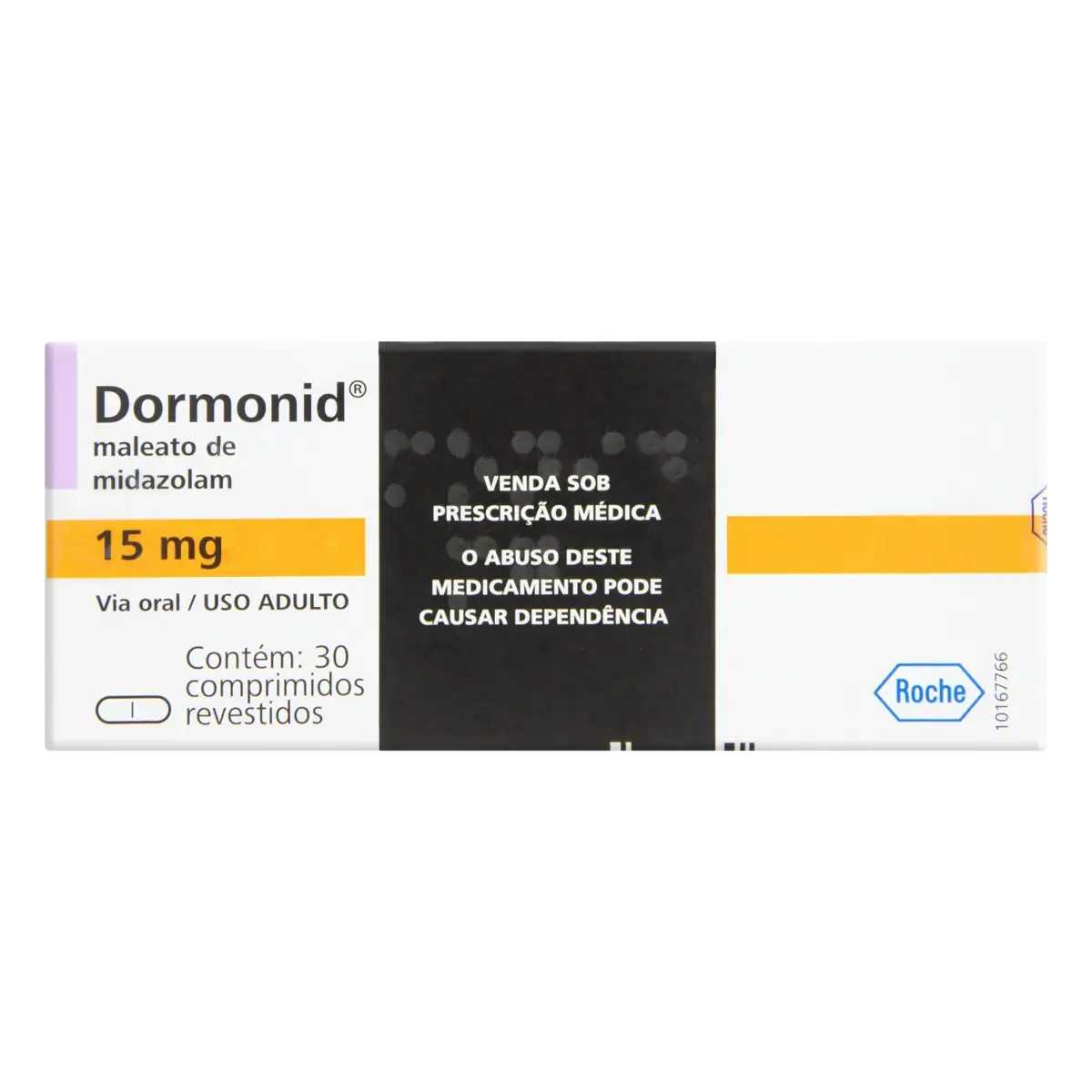 Dormonid 15mg Roche Caixa 30 Comprimidos Revestidos