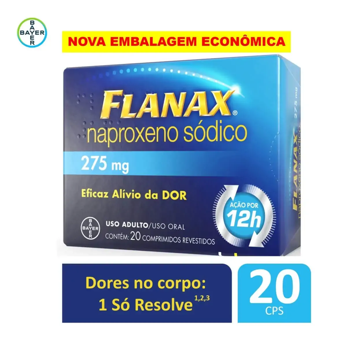 Flanax 275mg 20comp