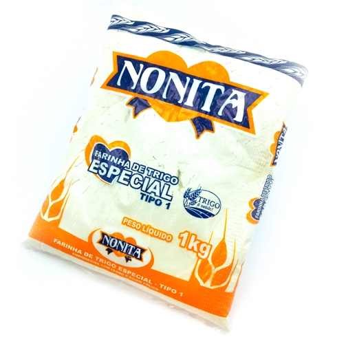 Farinha De Trigo 1kg Especial Sc Plastico Nonita