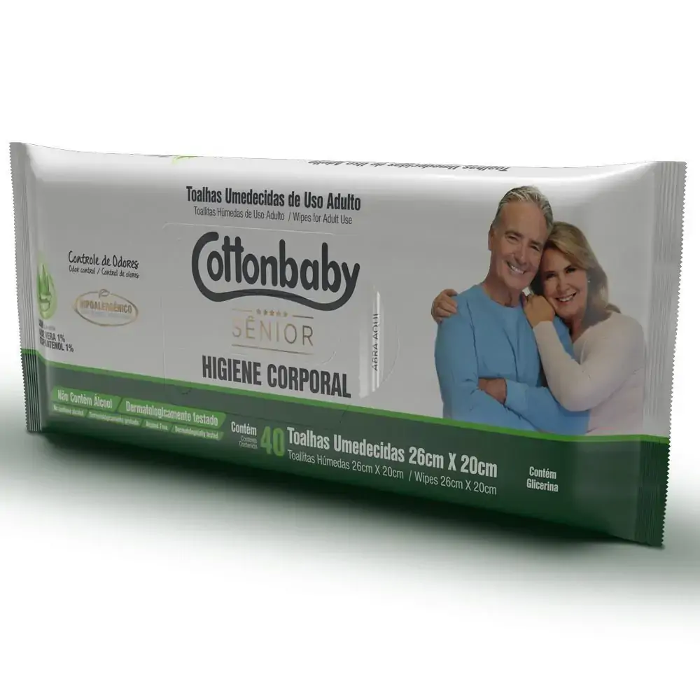 Toalha Cotton Umed 40 Unidade