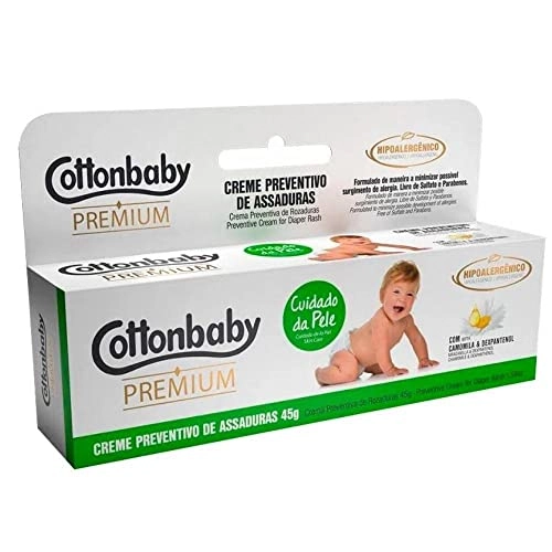 Creme Preventivo De Assaduras Snoopy Baby Cottonbaby Caixa 45g