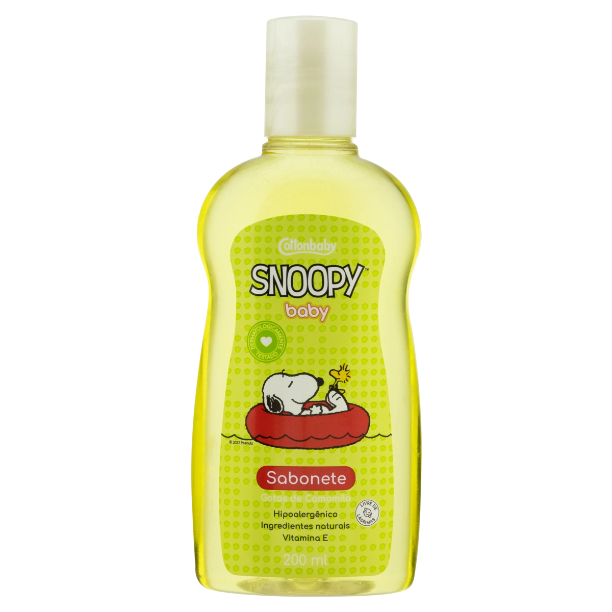 Sab Liq Cottonbaby Snoopy Baby 200ml Gotas De Camomila