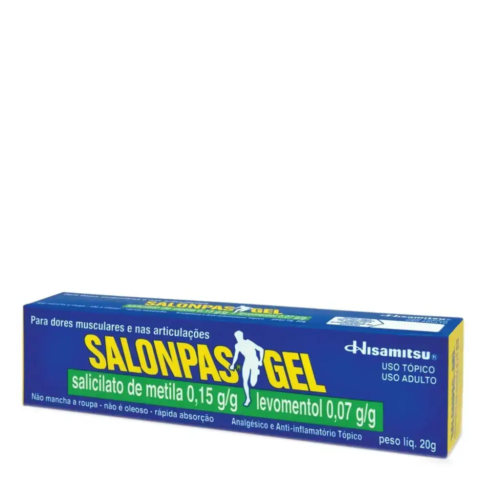 Salonpas Gel Hisamitsu Caixa 20g