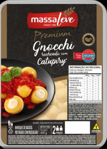 Lasanha Massa Leve Cozida 1 Kg
