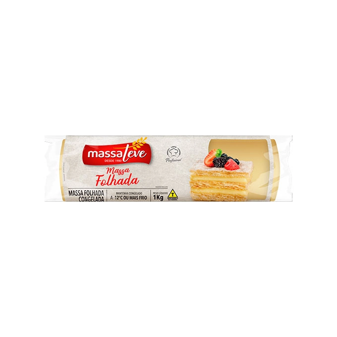 Massa Folhada Cong 1,0kg