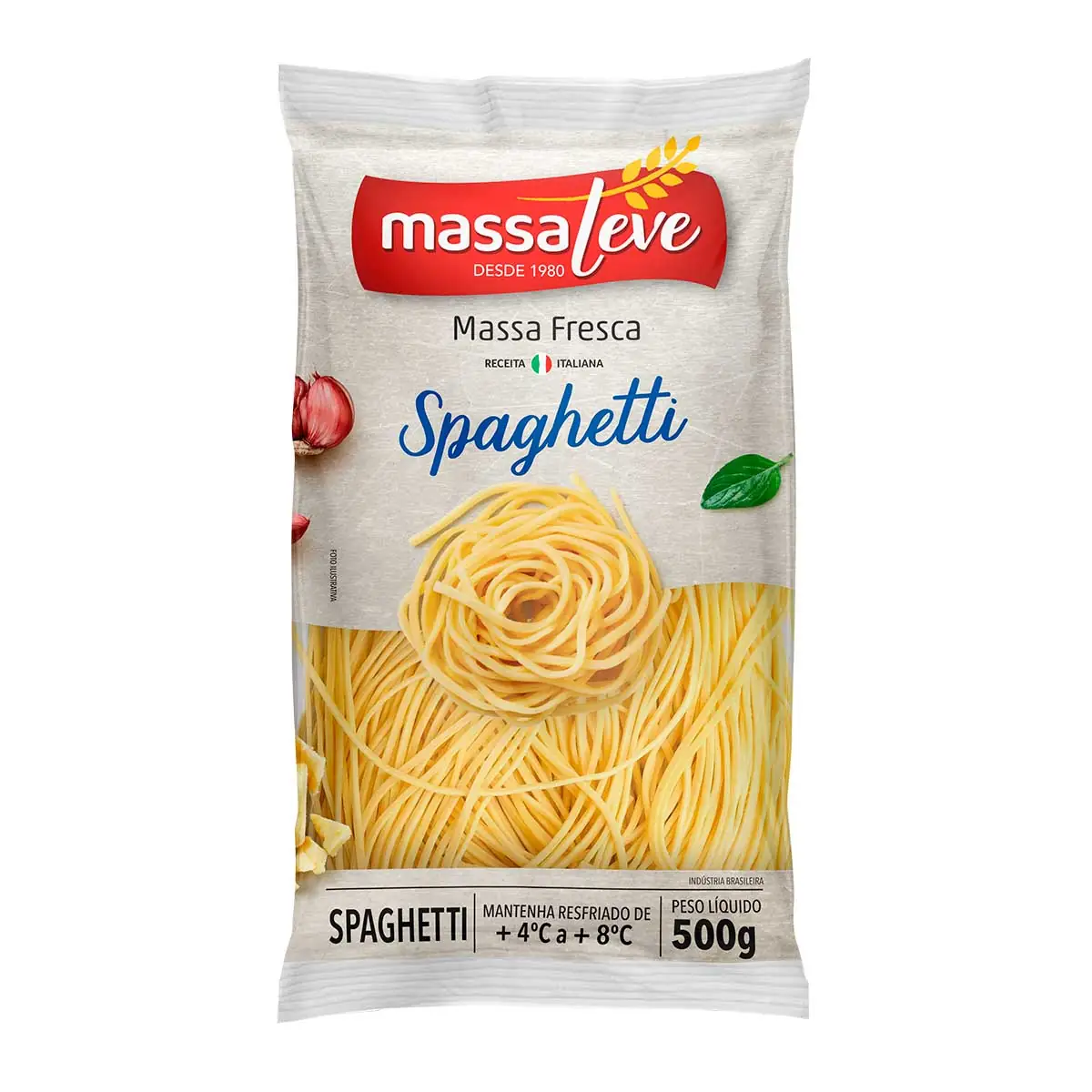 Massa para Spaghetti Receita Italiana MASSA LEVE 500g