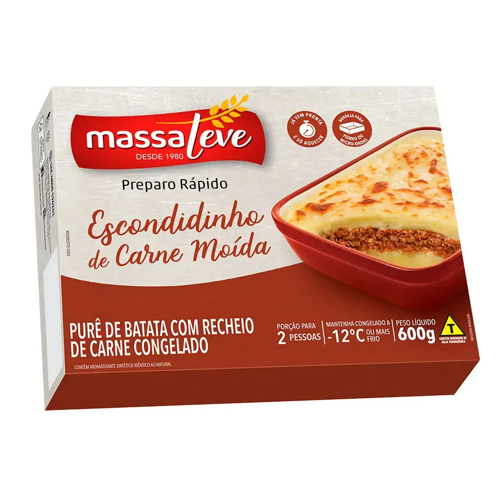 Escondidinho Massaleve Carne