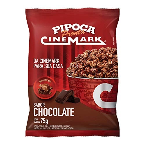 Pipoca Pronta Cinemark Chocolate 75g