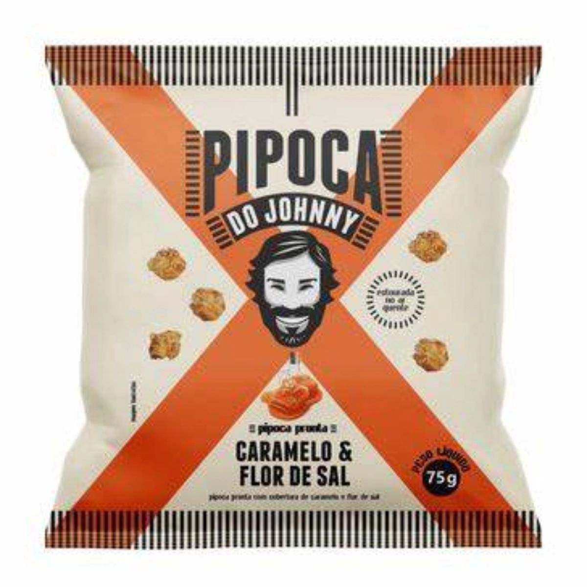 Pipoca do Jhonny Caramelo e Flor de Sal 75g