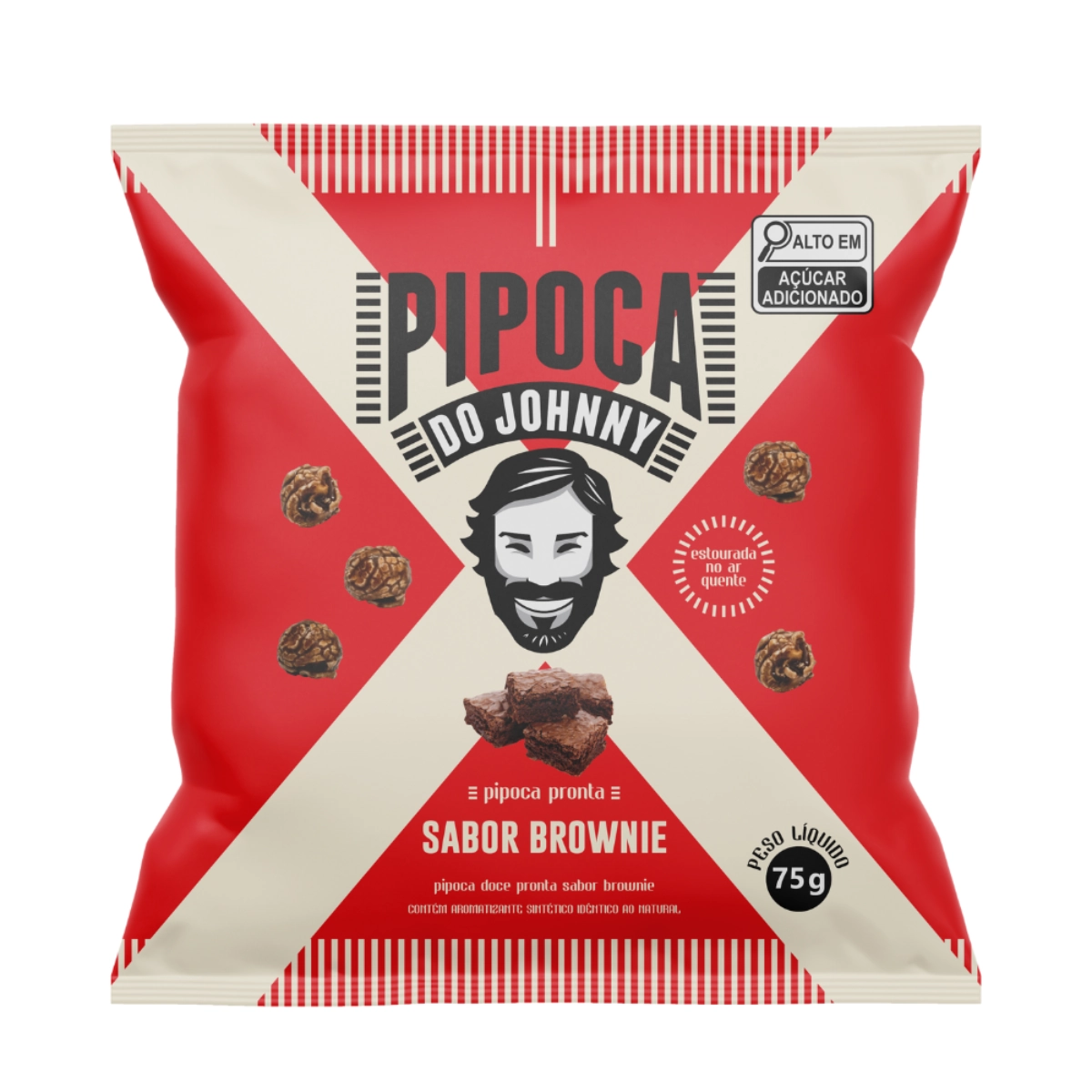 Pipoca Brownie Johnny 75g