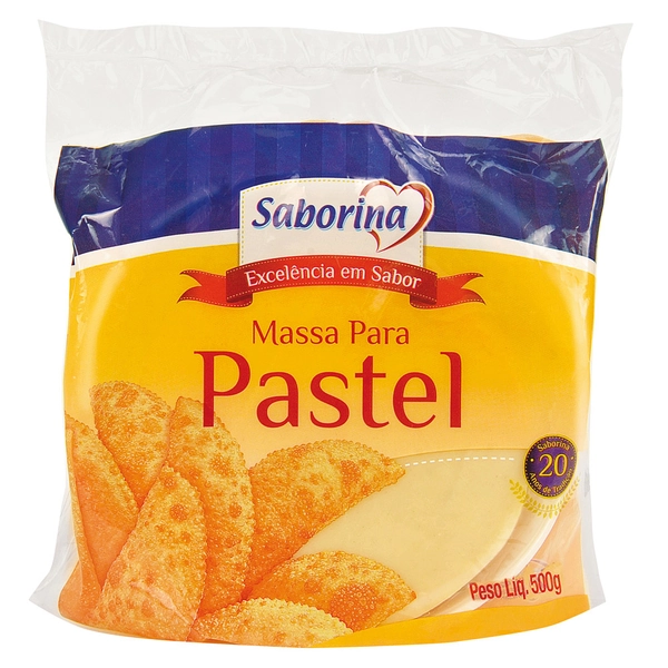 Massa P/pastel Saborina