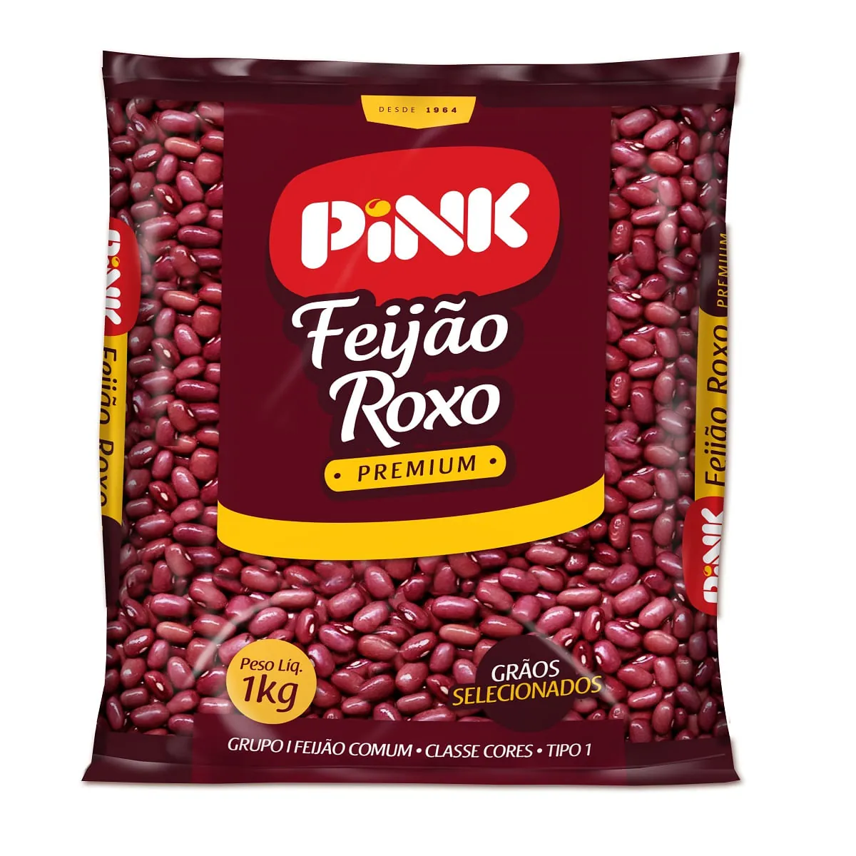 Feijão Roxo Pink 1 kg