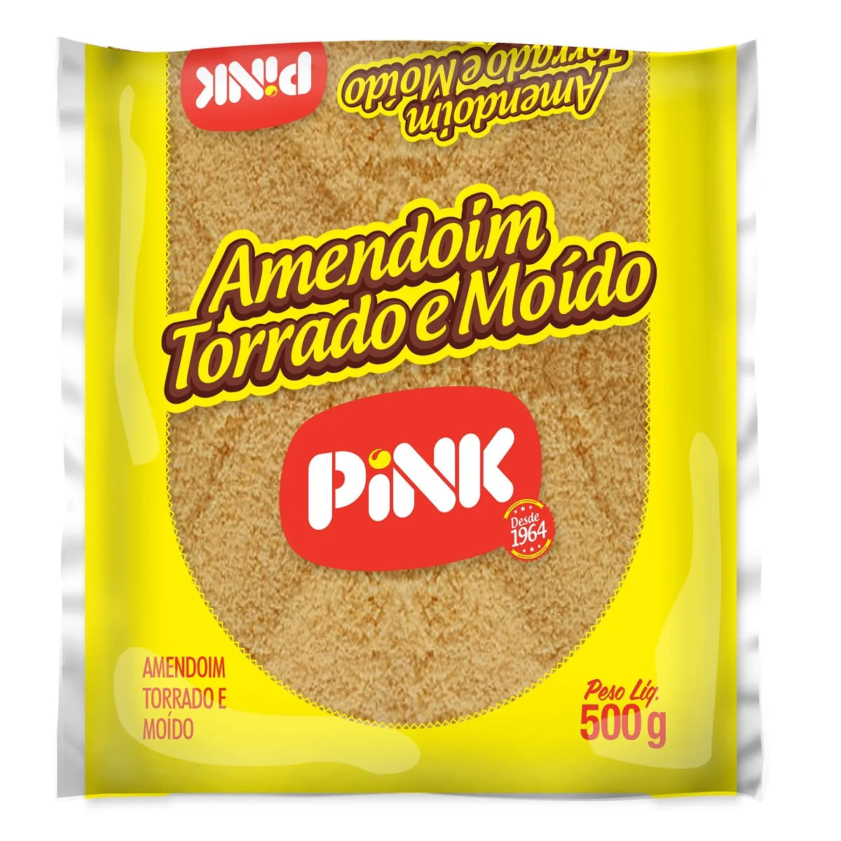 Amendoim Torrado e Moído Pink 500 g