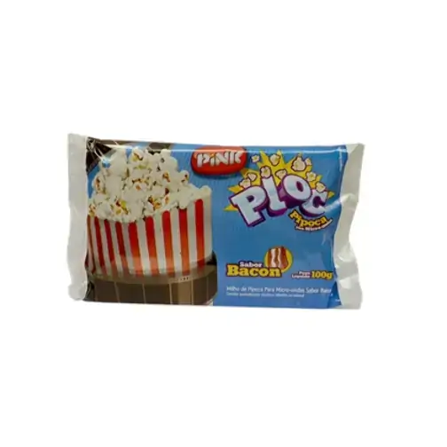 Pipoca Para Micro Ondas Bacon Pink Pacote 100g