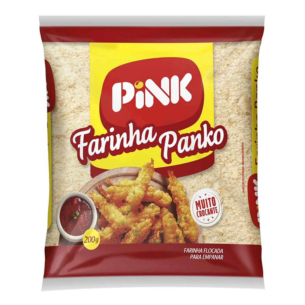Farinha Panko Pink