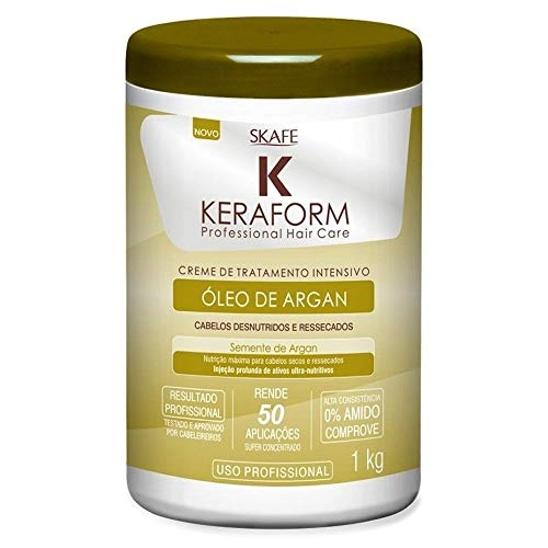 Creme Trat Skafe Intensivo Oleo De Argan Keraform 1kg