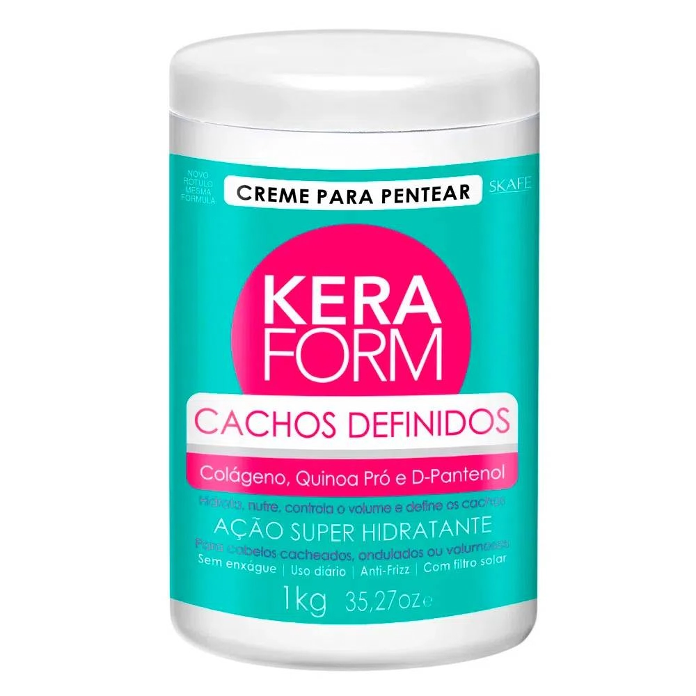 Cr Pentear Keraform 1kg Cachos Definidos