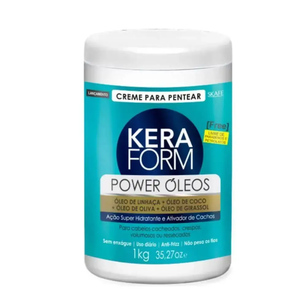 Cr Pentear Keraform 1kg Power Oleos