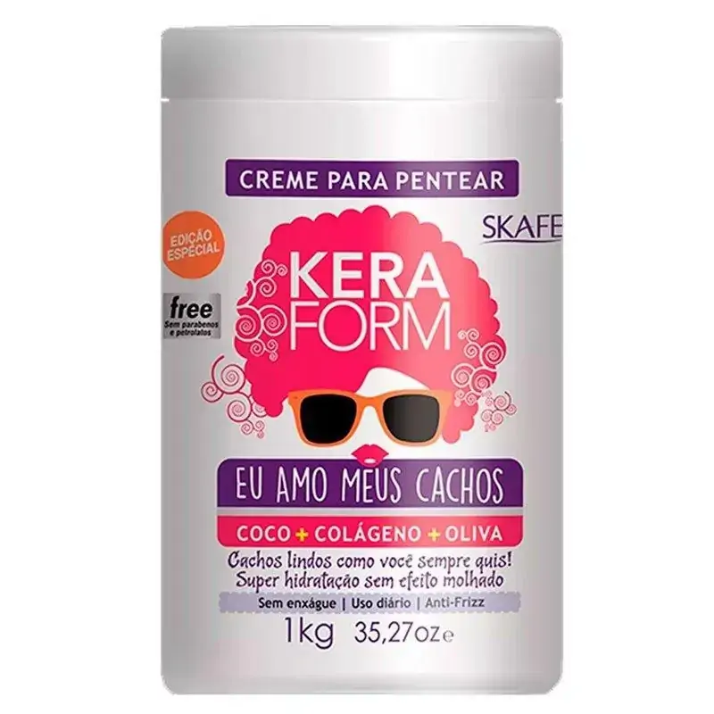 Creme P/pentear Keraform Eu Amo Meus Cachos 1kg