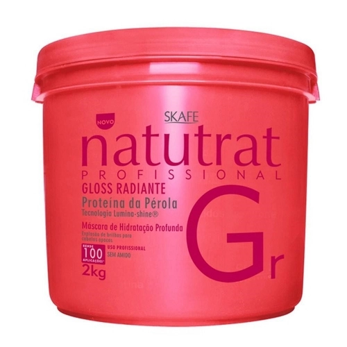 Natutrat Gloss Proteína De Pérola Máscara 2kg