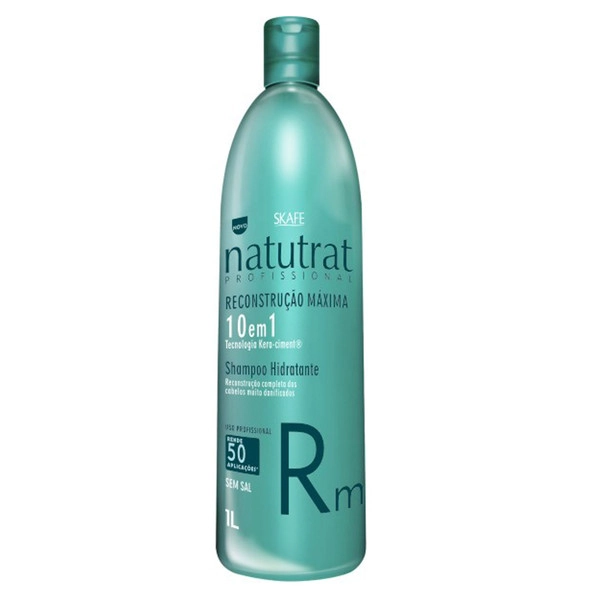 Shampoo Skafe Natutrat Reconstrução Máxima Sos 10 Em 1