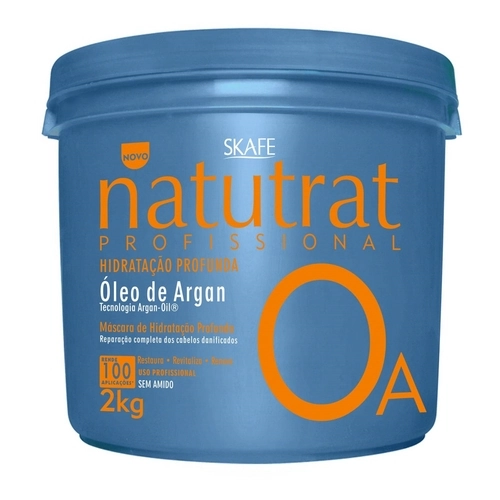 Natutrat óleo De Argan Máscara De Hidratação Profunda 2kg
