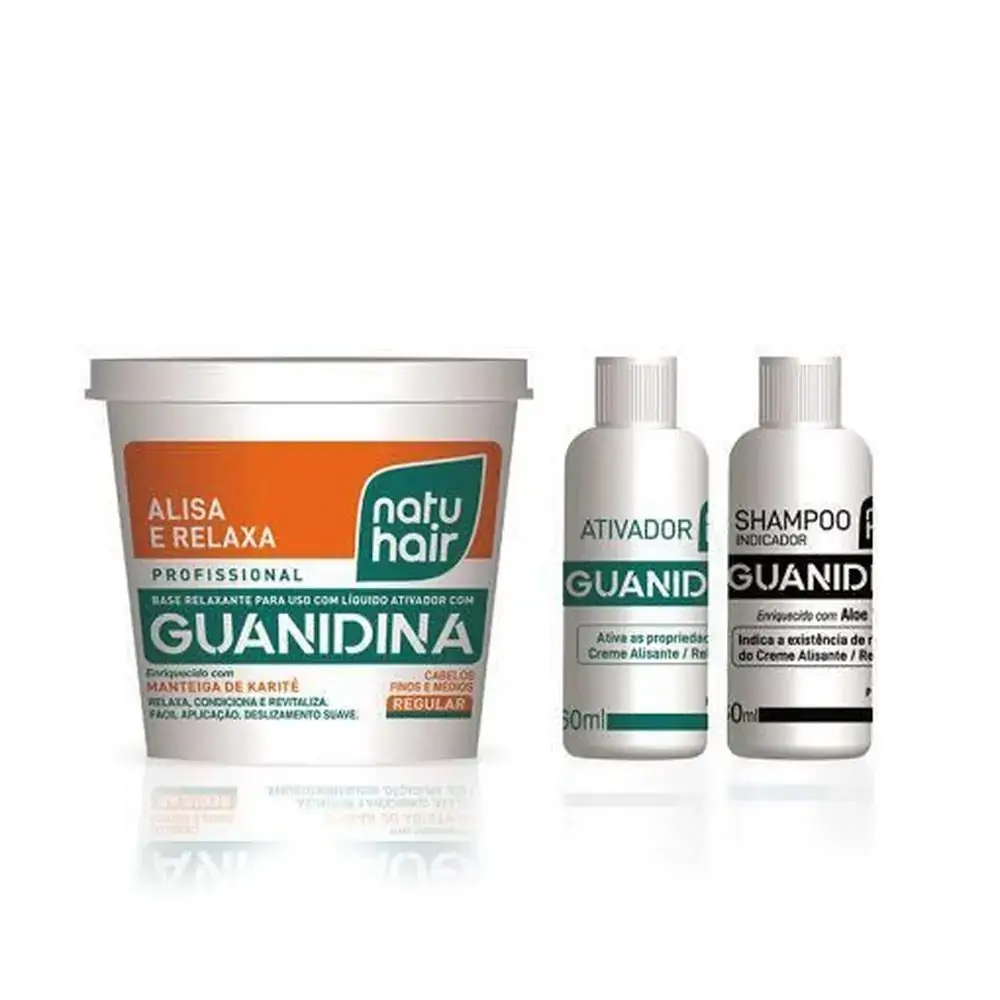 Kit Natu Hair 320g Guanidina Regular