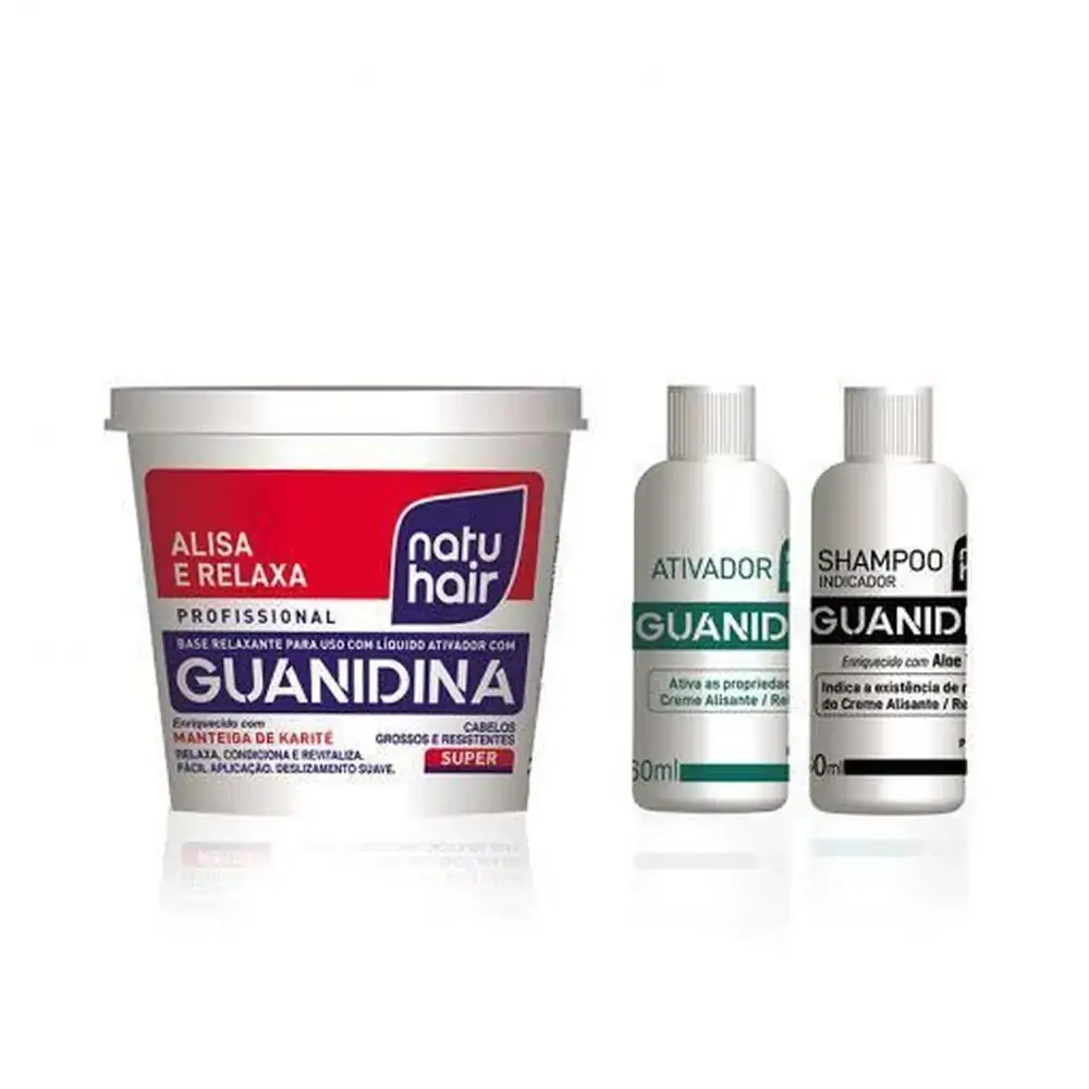 Kit Natu Hair 320g Guanidina Super