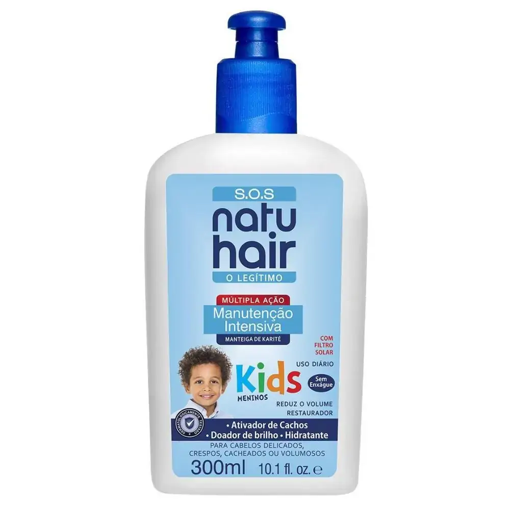 Ativador Natuhair Manut Intensiva Kids Meninos 300m