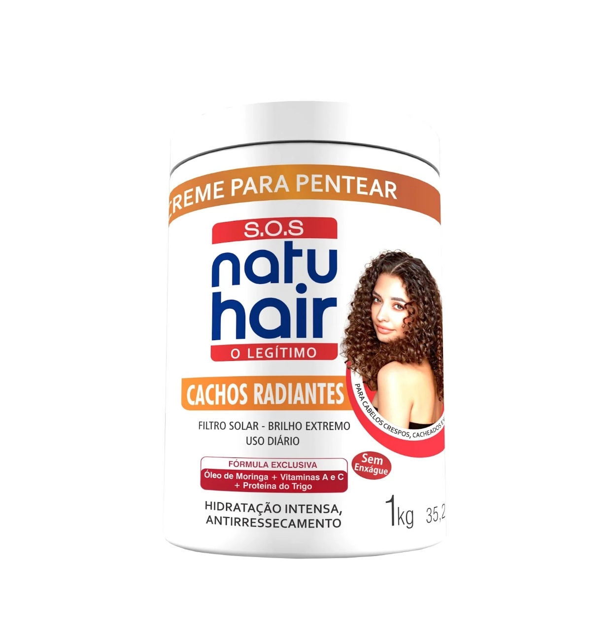 Creme Pentear Natu Hair C.radiantes 1kg