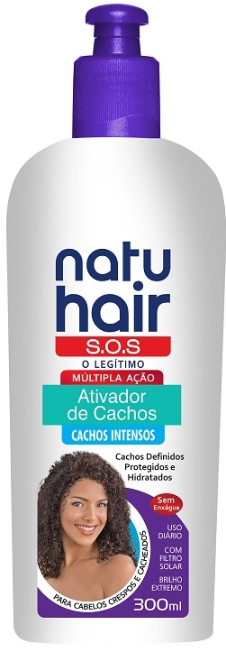 Creme Pent Natu Hair Cachos Intensos