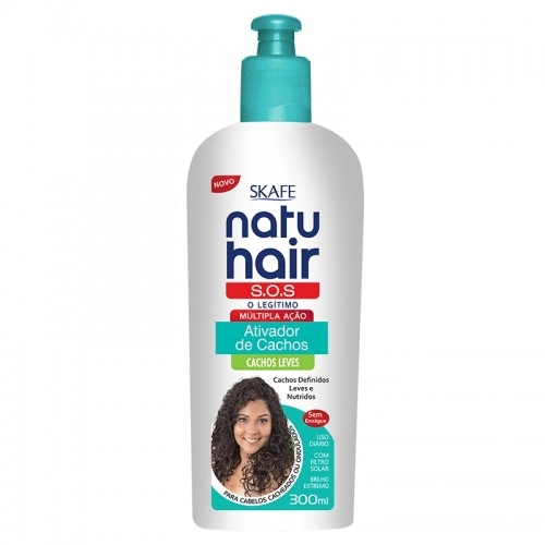 Creme Pent Natu Hair Cachos Leves