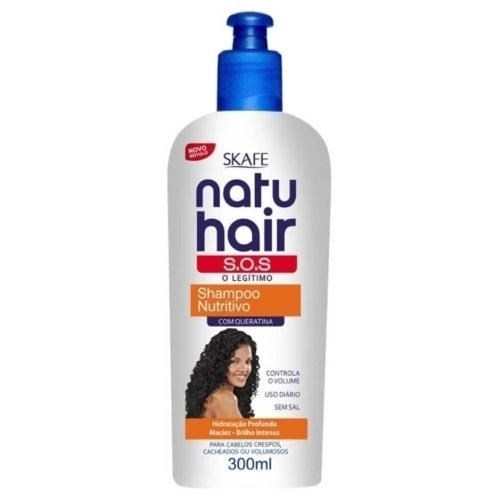 Shampoo S O S Natu Hair Nutritivo