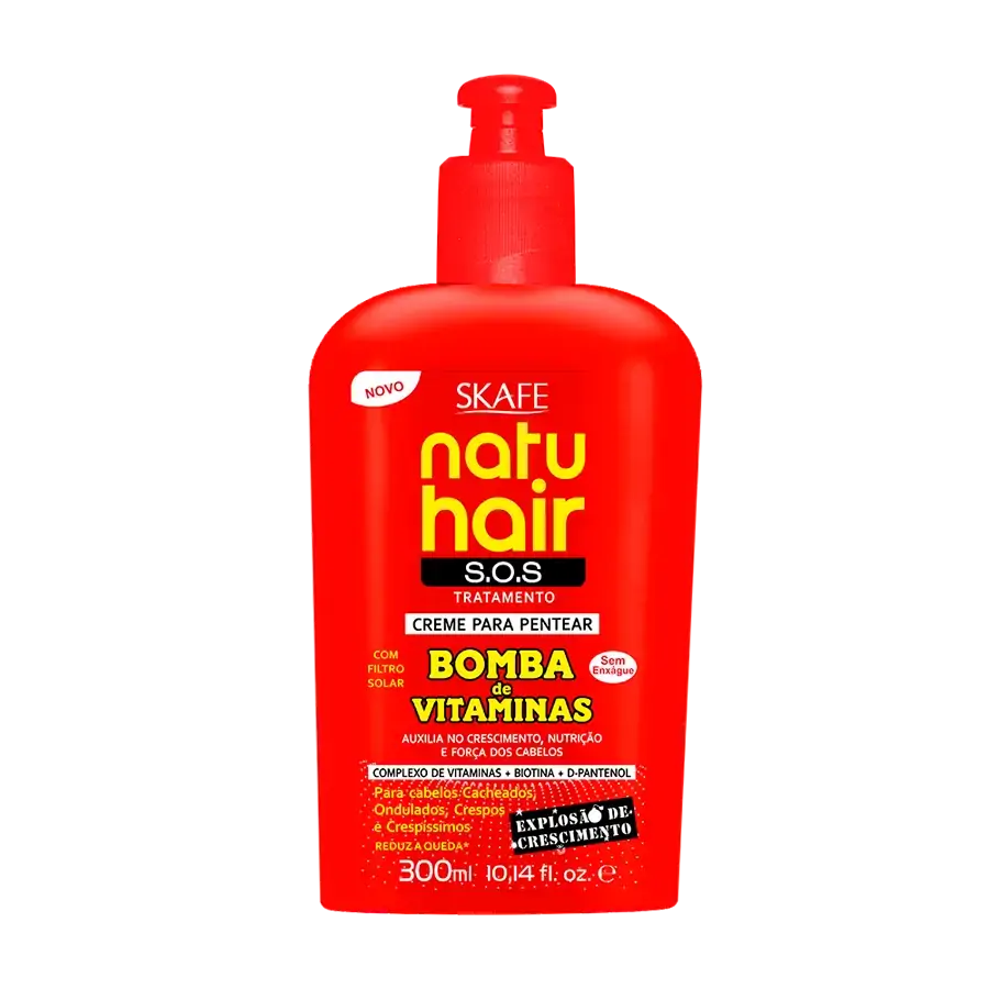 Cr Pentear Skafe 300ml Bomba De Vitaminas
